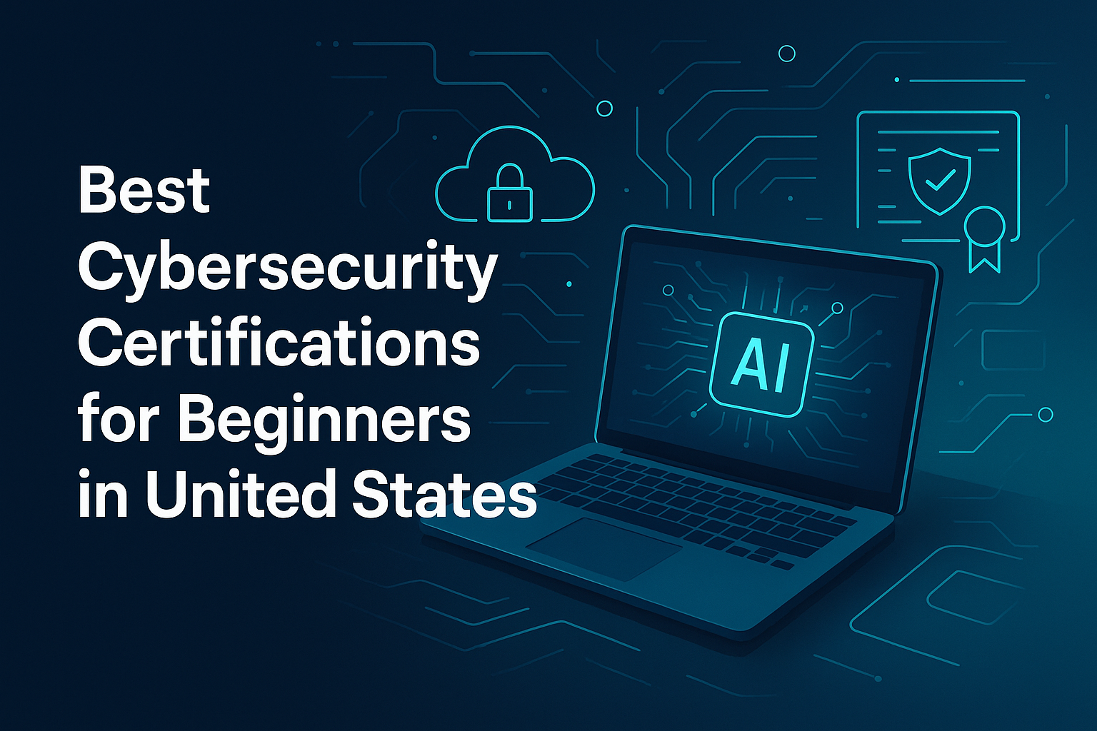 Best Cybersecurity Certifications for Beginners in United States