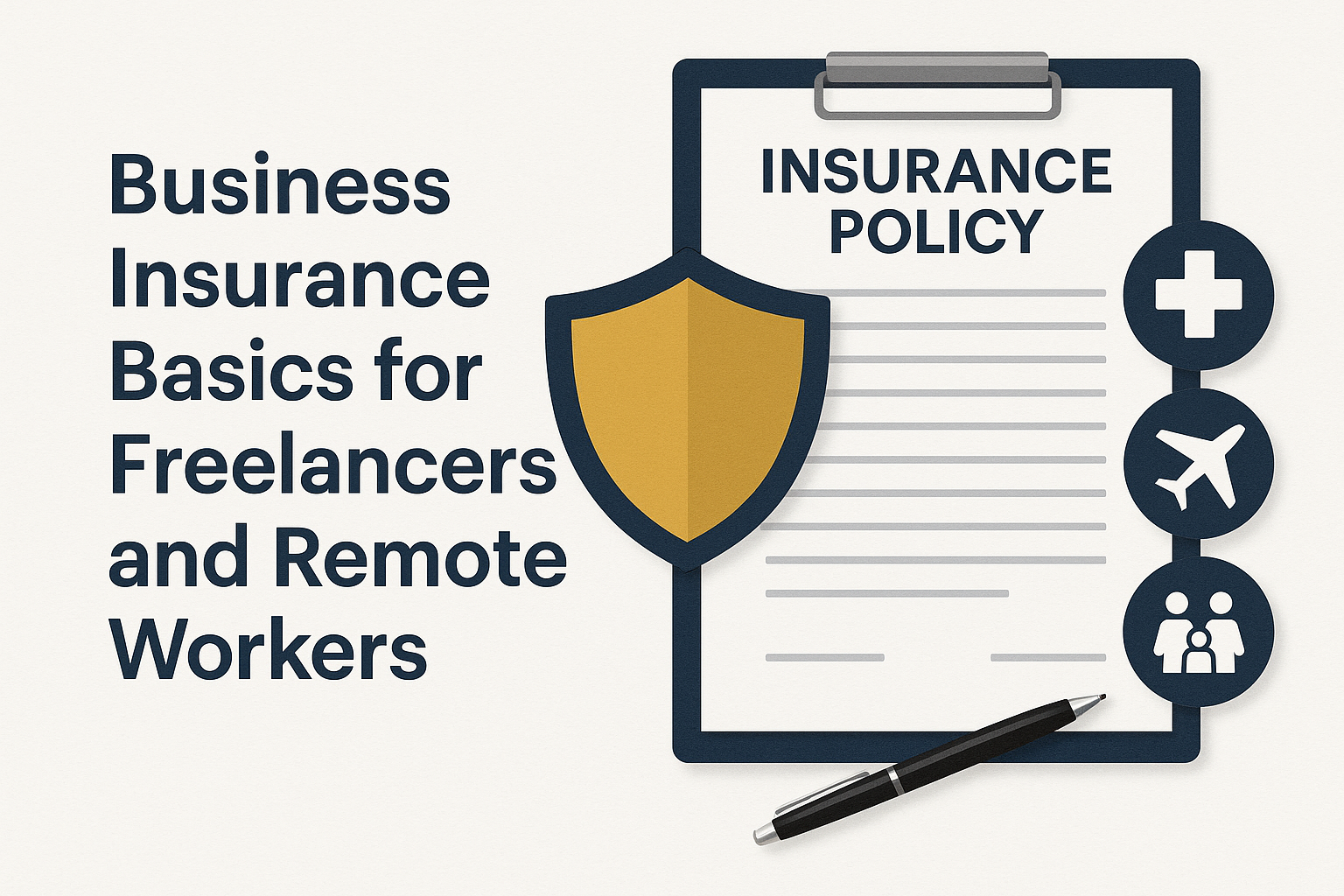 Business Insurance Basics for Freelancers and Remote Workers