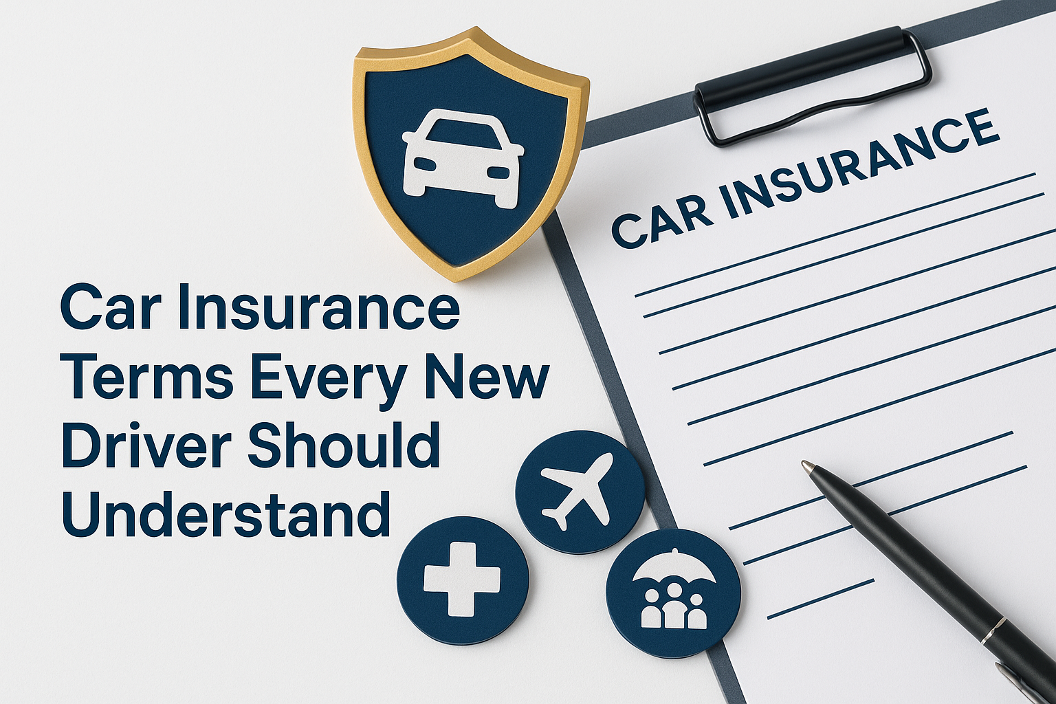 Car Insurance Terms Every New Driver Should Understand