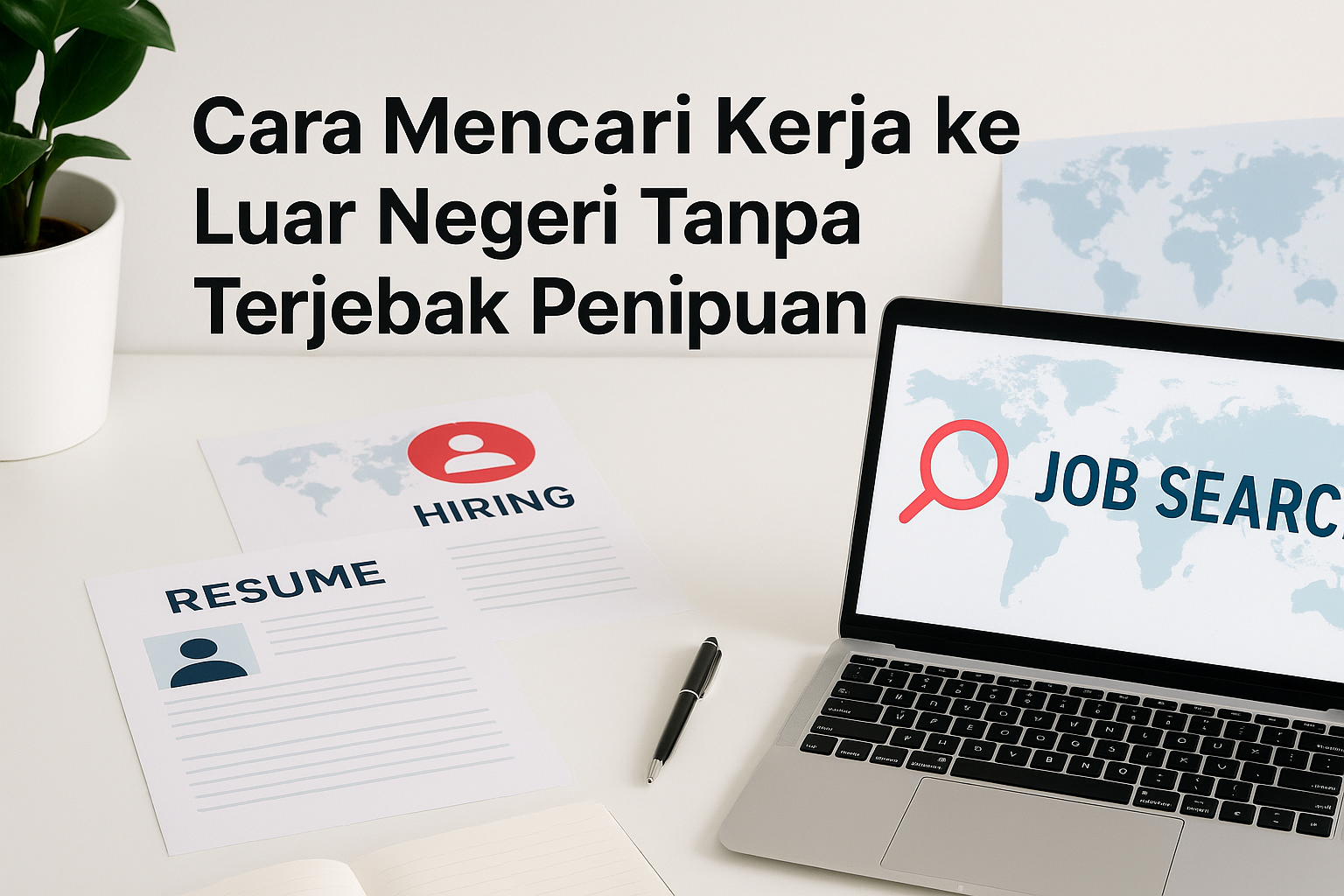 Cara Mencari Kerja ke Luar Negeri Tanpa Terjebak Penipuan