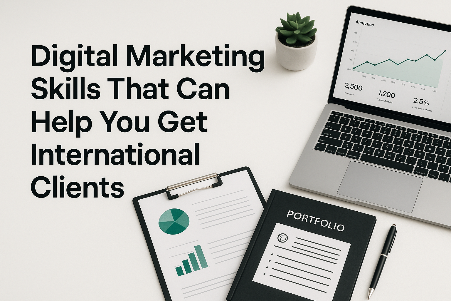 Digital Marketing Skills That Can Help You Get International Clients