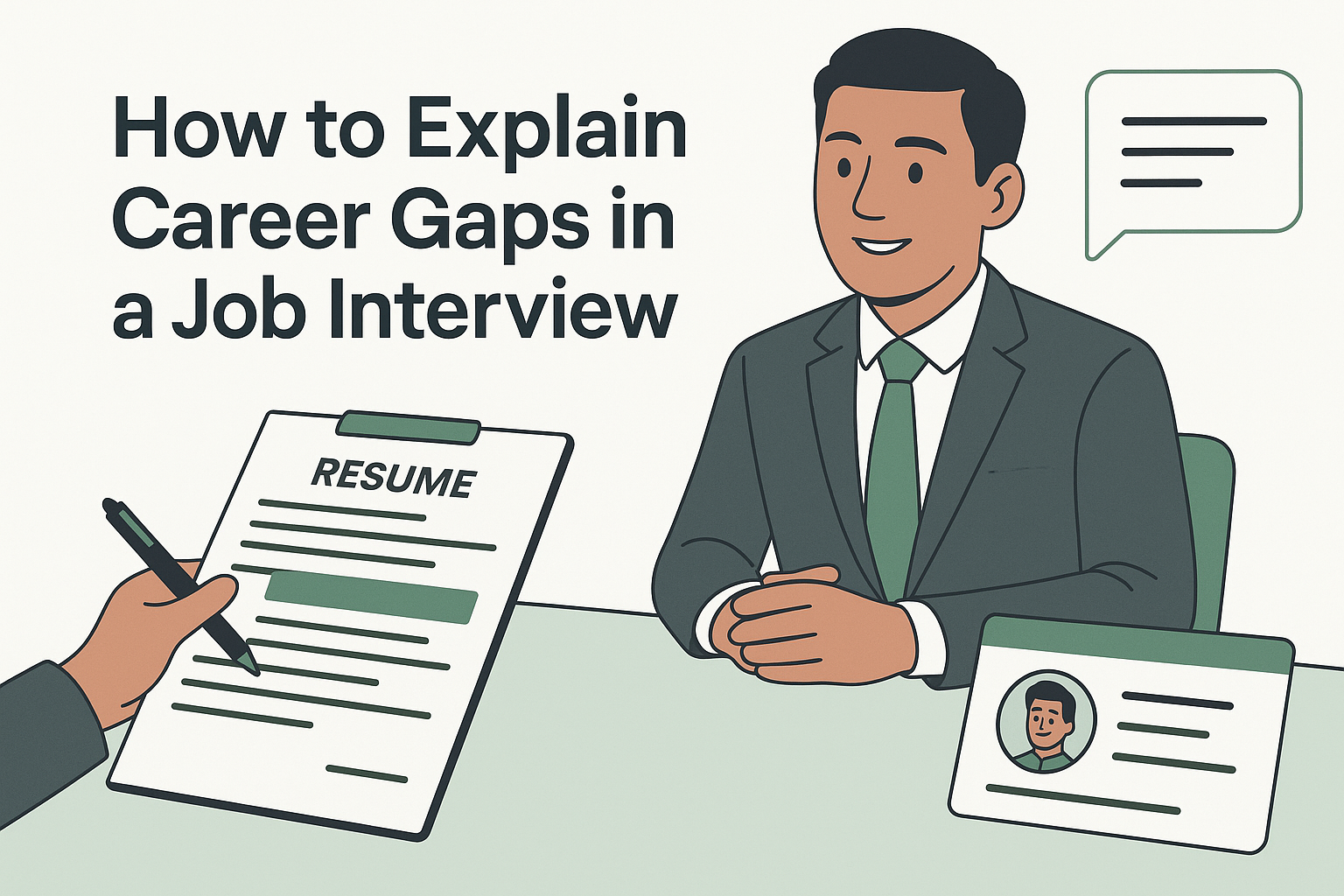 How to Explain Career Gaps in a Job Interview