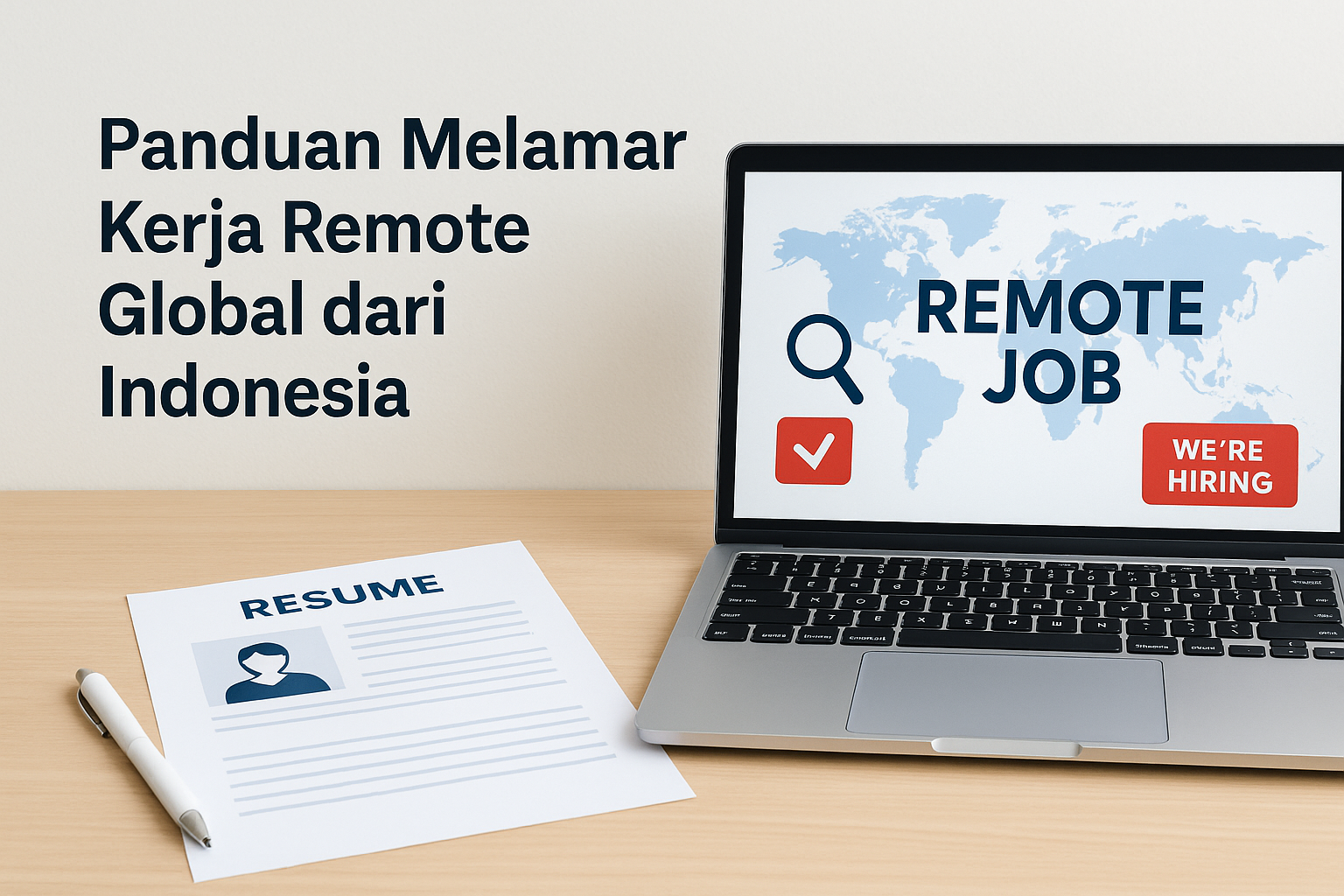 Panduan Melamar Kerja Remote Global dari Indonesia